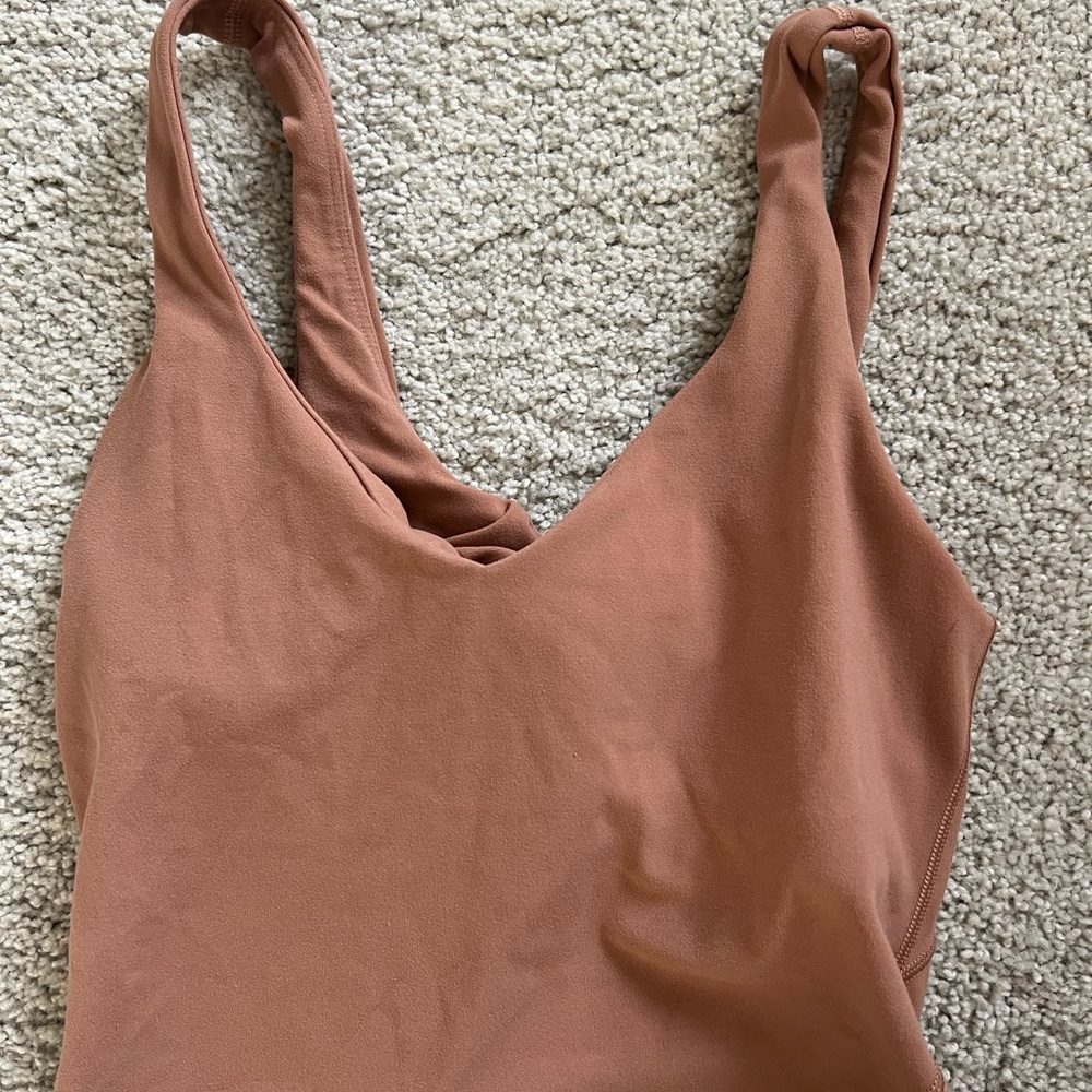 Lululemon Athletica Tan Top